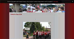 Desktop Screenshot of orkiestra.gokdobrzenwielki.pl